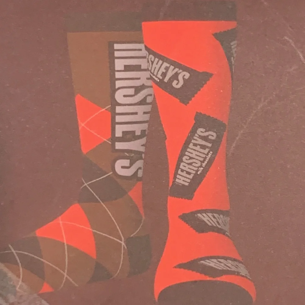 Hershey’s Milk Chocolate Swag Crew Length Socks